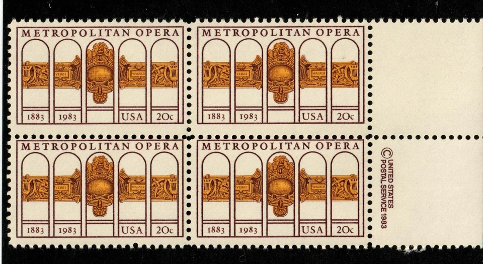 Scott 2054 20¢ Metropolitan Opera MNH Free shipping in USA! - Image 1 of 1
