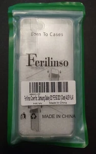 Ferilinso Clear Cover Case Samsung Galaxy S21 FE 5G Phone Case NEW Slim - Picture 1 of 6