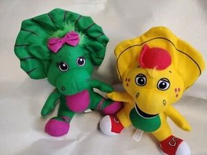 Plüsch 7 Zoll Toy Factory Baby Bop und BJ Top Zustand ohne Etikett. - Bild 1 von 4