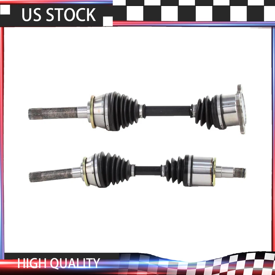 Par eje delantero CV para Mitsubishi Montero Sport 1997-2002 2003 2004 4x4 Foto 1 de 4