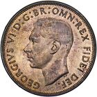 1951 Penny - George Vi British Bronze Coin - Superb