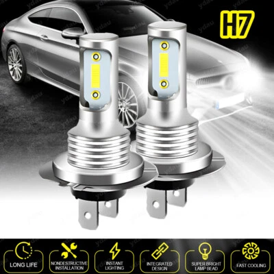 Bombilla LED de haz bajo para Mercedes-Benz GLS450 2017-2019 CLA250 2013-18 H7 Foto 1 de 4