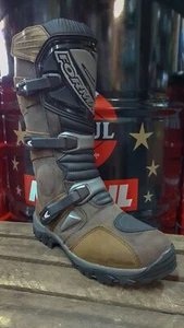 Forma Adventure Dry Waterproof Motorcycle Motorbike Boots - Brown - Picture 1 of 16
