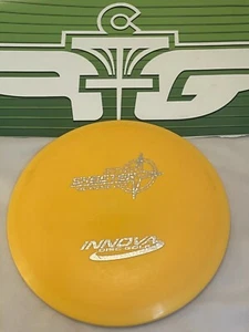 FLY GREEN DISC GOLF INNOVA OOP PFN STAR SKEETER MIDRANGE DRIVER 175G YELLOW - Picture 1 of 1