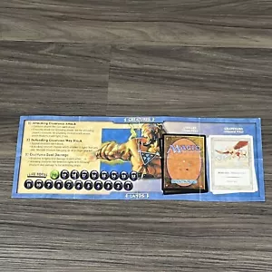 Vintage 1993-1999 Magic The Gathering Promo Playmat B Paper Leaflet Premade Set - Picture 1 of 22