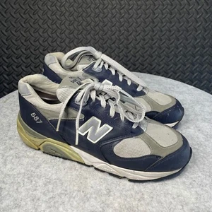 New Balance Herren 587 Hergestellt in den USA Blau Grau Laufschuhe Größe 8 2E M587NV - Bild 1 von 7