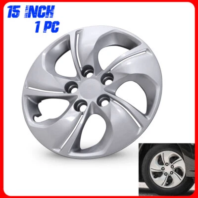 NUEVA 1 pieza 15" tapacubos atornillable cubierta de rueda para Honda Civic 2006-2011, 2013-2015 Foto 1 de 4