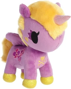 Aurora - tokidoki - Flower Power - 7.5" Orchid Unicorno Stuffed Animal - Picture 1 of 5