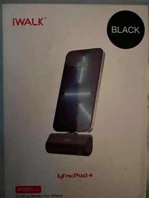 Cargador portátil para iPhone iWALK LinkPod4 4500 mAh - negro, DBL4500L Foto 1 de 4