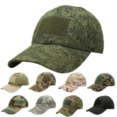 Army Fan Outdoor Camo Baseball Cap Tactical Sports Sunshade Fishing Cap - Image 1 of 4