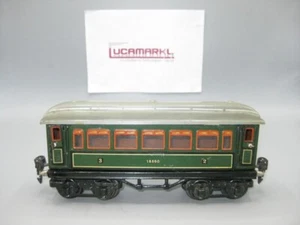 Märklin Spur 0 1886P 2./3. Klasse Personenwagen, 1930 - 1938, 21,5 cm, #d531 - Picture 1 of 6