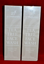 Artnaturals Refreshing Tea Tree Face Wash 8 FL OZ. LOT of 2