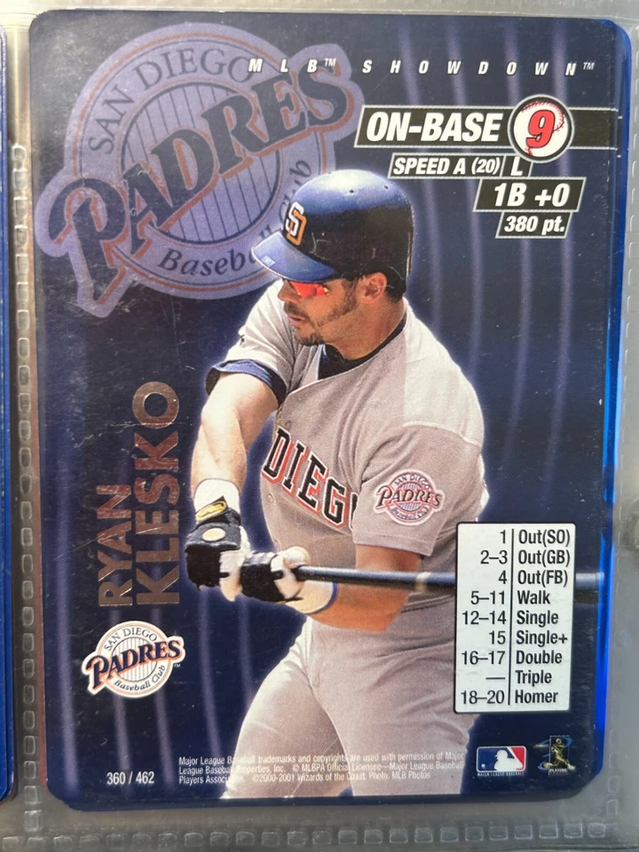 MLB Showdown Base Set 2001 - Commons + Foils + 1st Editions (#245-462) Foto 1 de 1