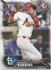 Walker Robbins Cardenales de San Luis 2016 Bowman Draft - Imagen 1 de 1