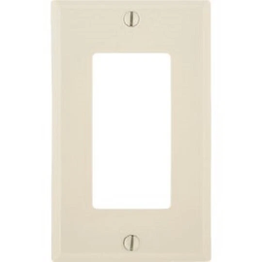 Leviton Electrical Wall Plate Decora 1gang Light Almond