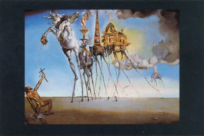 STUDIO B Dali - Temptation of St. Anthony Poster - 36" x 24"