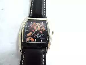 Orologio Elvis Presley 50° anniversario con cinturino in pelle - Foto 1 di 4