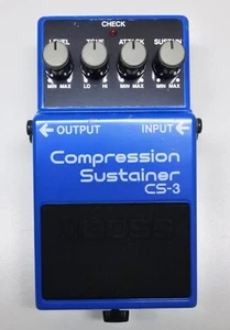 BOSS CS-3 Compression Sustainer Guitar Effect Pedal MIJ 1986 #171 ACA 12V - Picture 1 of 12
