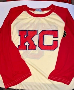 KC Kansas City Royals Monarchs Jackie Robinson T-Shirt Jersey #5 Promotional XL - Picture 1 of 4