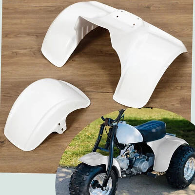 For  Honda ATC70 ABS Painted White Front and Rear Fender Set 1978-1985 Foto 1 de 4