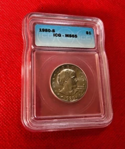 1980 S US DOLLAR ICG MS 65 - Picture 1 of 2