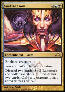 SOUL RANSOM NM Gatecrash mtg Gold - Enchantment Rare - Picture 1 of 1