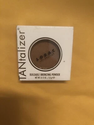 Lorac TANtalizer Buildable Bronzing Powder in SUN DAZE .12oz Mini Travel Bronzer - Image 1 of 3