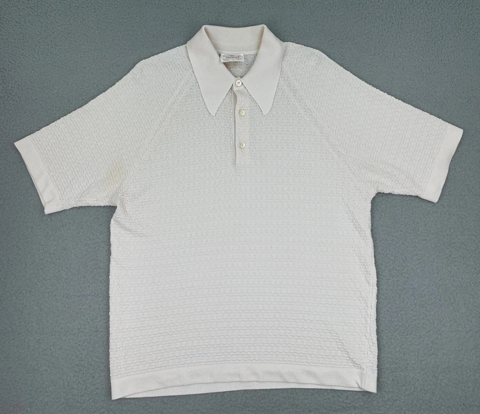 Camisa Tejida L De Colección Años 60 70 Donegal Coleseta Para Hombre Paquete Rata Hombres Locos Foto 1 de 4