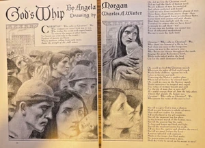 1914 God's Whip A Poem by Angela Dorgan - Picture 1 of 3