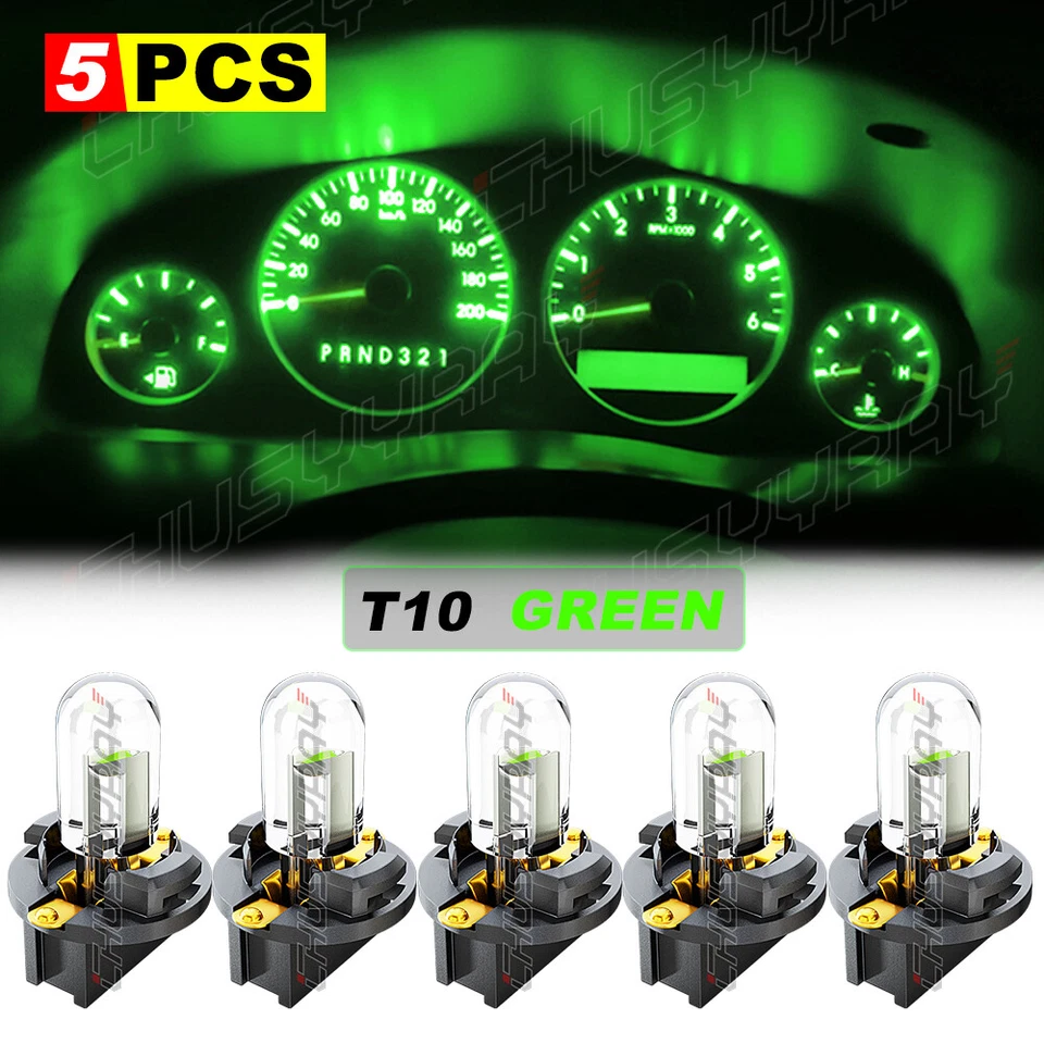 Kit de bombillas LED verdes medidor de cuadro de instrumentos para Toyota Tacoma 95-04 Foto 1 de 4