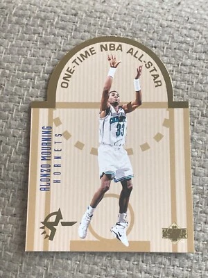 Alonzo Mourning 1993 upper deck se die cut #e2 - Image 1 of 2