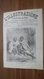 1873: Indien Englisch Khondi Häuptlinge (Meriah Menschenopfer Khondistan Ghonwana) - Bild 1 von 1