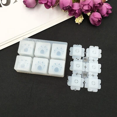 Keyboard Cap Mold DIY Silicone Key Cap Mould Computer Modification Tools ZHE - Image 1 of 4