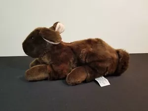 Russ YOMIKO CLASSICS MARRONE CONIGLIO OLANDESE CONIGLIO PELUCHE ANIMALE Giocattolo Morbido 15" - Foto 1 di 12