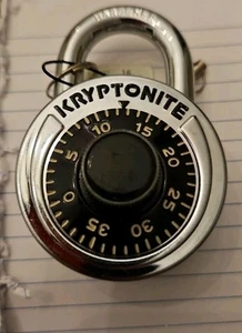 Kryptonite  Combination Padlock Easy Grip Dial - Picture 1 of 2