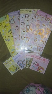 Kawaii Sanrio Sticker &Sticker Sack Lot/USA Seller And FREE Ship &Gift X 8 - Picture 1 of 8