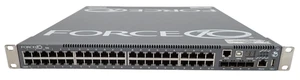 Force10 S55-01-GE-44T S55T 44x 1G RJ45 4x 1G SFP F2B Switch OS8 + S55-10GE-2SFP+ - Picture 1 of 9