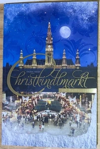Wiener Christkindlmarkt am Rathaȗsplatz Andenkenbuch Führer - Bild 1 von 6