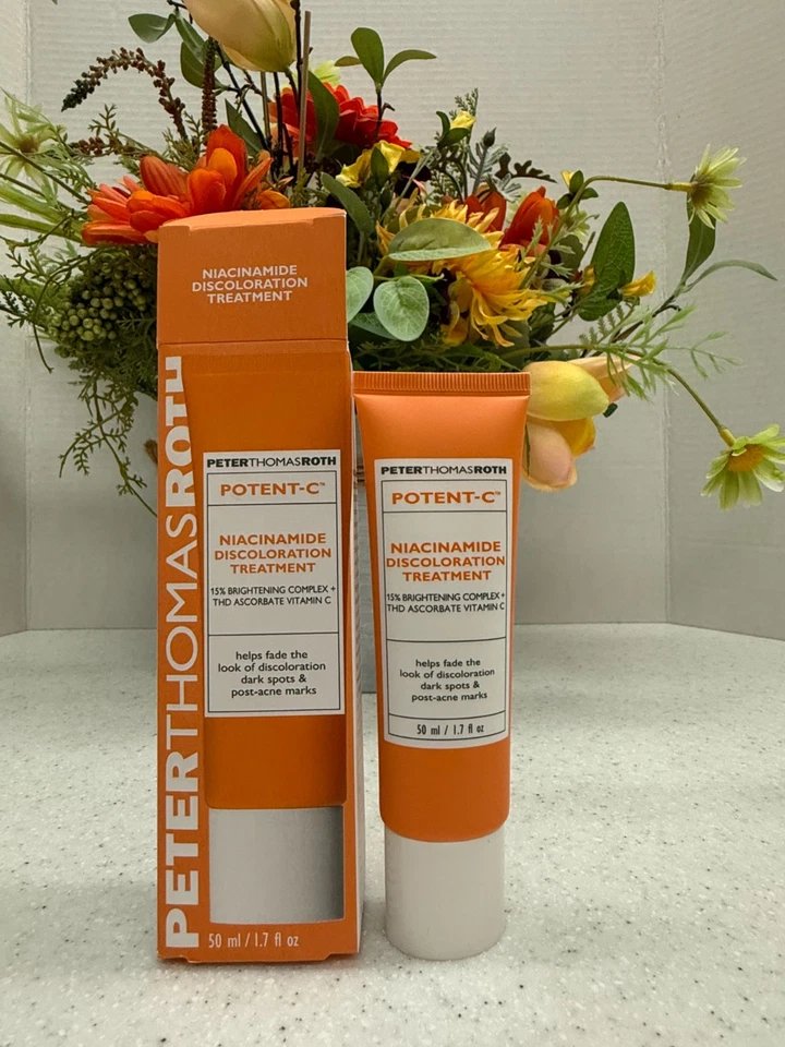 Tratamiento de decoloración con niacinamida Peter Thomas Roth Potent-C nuevo en caja 1,7 oz/50 ml Foto 1 de 1