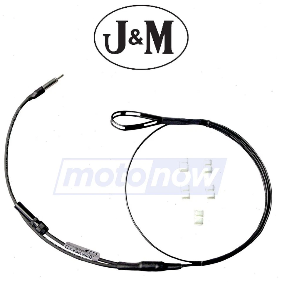 J&M Flexpower In-Fairing Antenna for 1985-2013 Harley Davidson FLHTC Electra gy Foto 1 de 4