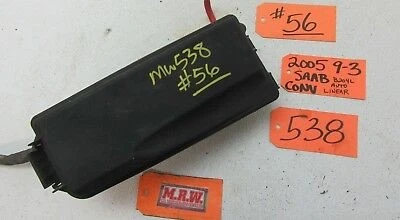 For 04-10 Fuse Box Lid Cover Top Saab 9-3 Convertible Sedan Main Dash Relay - Image 1 of 4