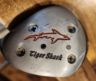 Vintage Tiger Shark Pat Simmons Laminated #1 Wood Steel Shaft RH-R - Image 1 of 4
