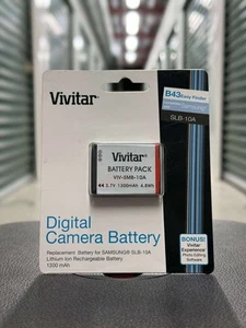 *NEU* Ersatz Akku für Samsung SLB-10A 3,7V 1300mAh 4,8Wh B43 Easy Finder - Bild 1 von 2