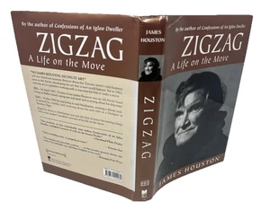 Signed     Zigzag : A Life on the Move by James Houston (1998, Hardcover, DJ) - Picture 1 of 24