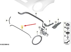 MINI CLUBMAN F54 Front Engine Hood Seal 51767494363 NEW GENUINE - Picture 1 of 2