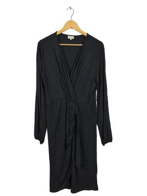 MILANO Robe à manches longues Dames Robe T EU 42 noir style décontracté - Photo 1/4