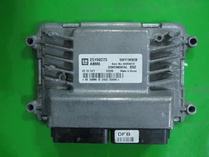 Centralina Motore ECU Chevrolet Spark 1.0 25190275 5WY1K92B CONTINENTAL D52 - Foto 1 di 1