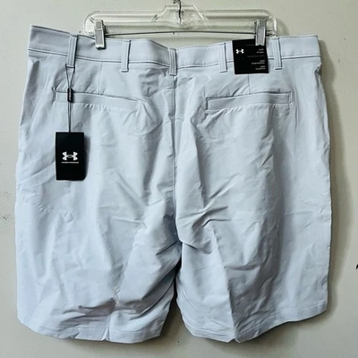 Pantalones Cortos Under Armour Tech Golf Frente Plano Para Hombres 42 Gris Claro 10 Pulgadas Entrepierna Nuevos con Etiquetas Foto 1 de 4