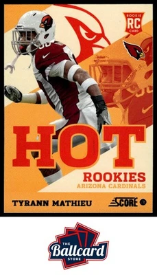 2013 Score #44 Tyrann Mathieu Hot Rookies Hobby - Image 1 of 2