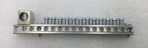 17 Position 4-14 AWG CMC CA-75 Grounding Bar 6 3/8" x 1 1/4" - Picture 1 of 8